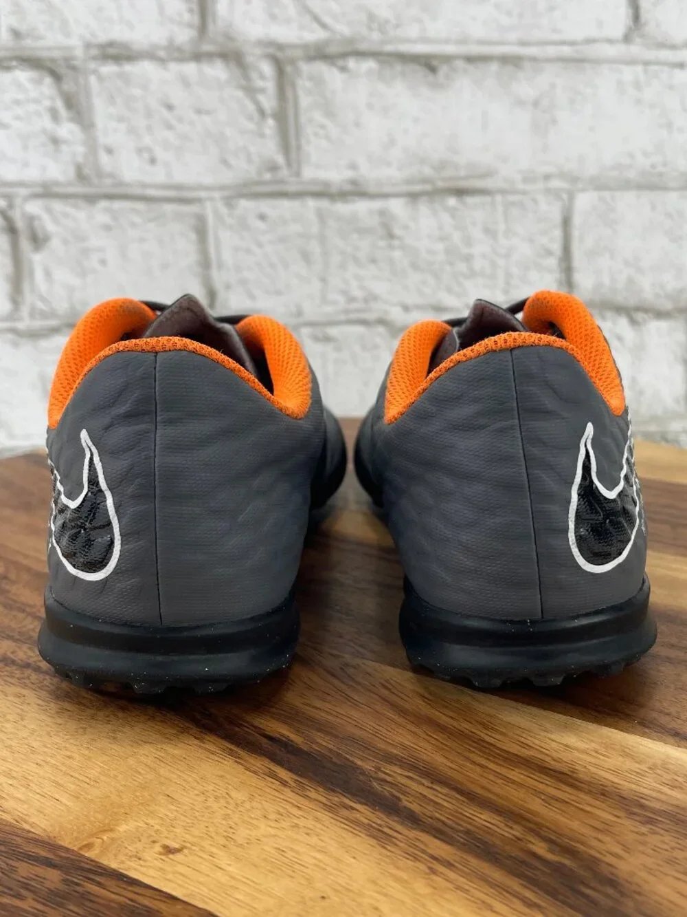 Nike Hypervenom X Phantom 3 Academy TF AH7298-081 Kid 2.5 Gray Turf Soccer Shoes